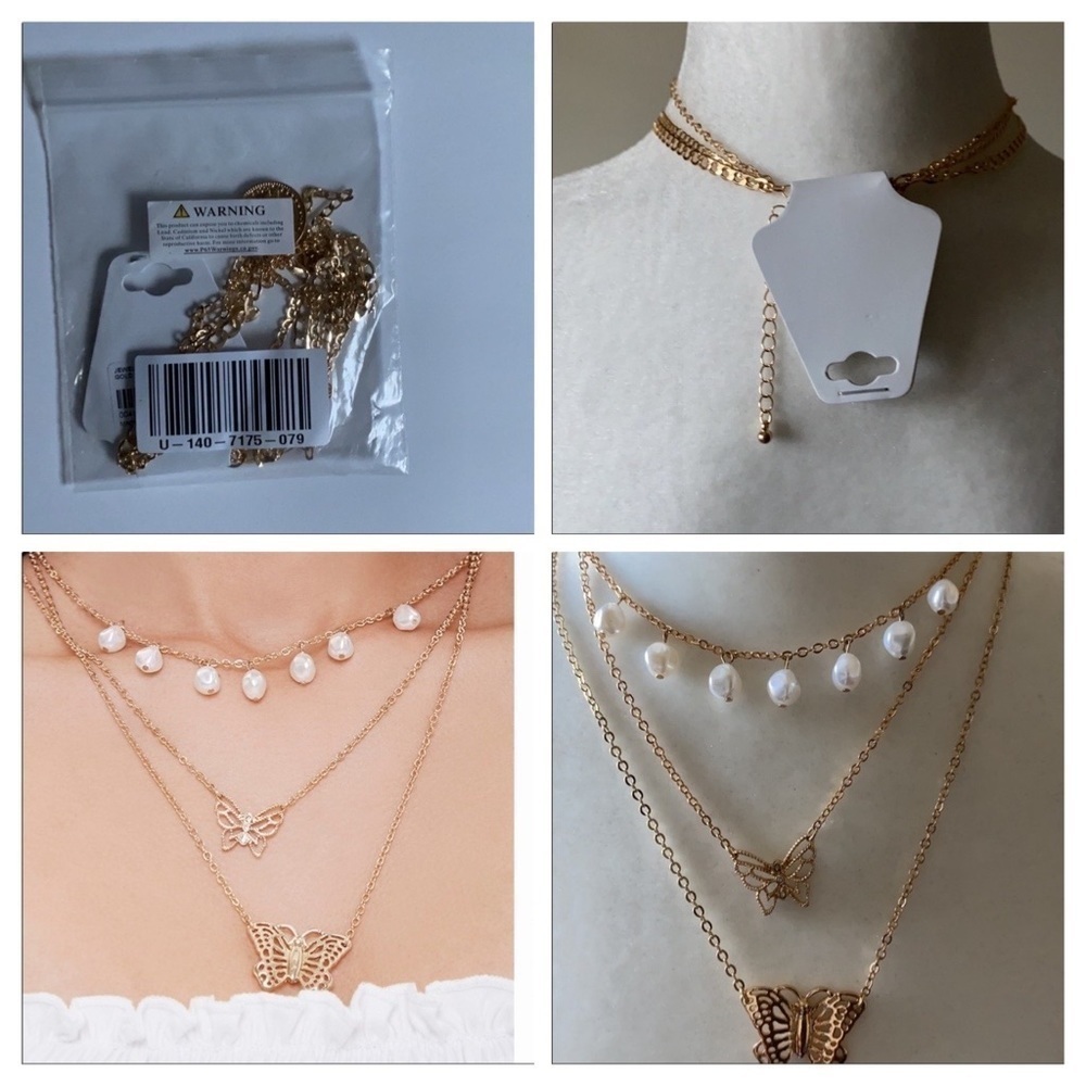 Layered Charm Women’s Cute Jelwery  Necklace - Picture 2 of 9